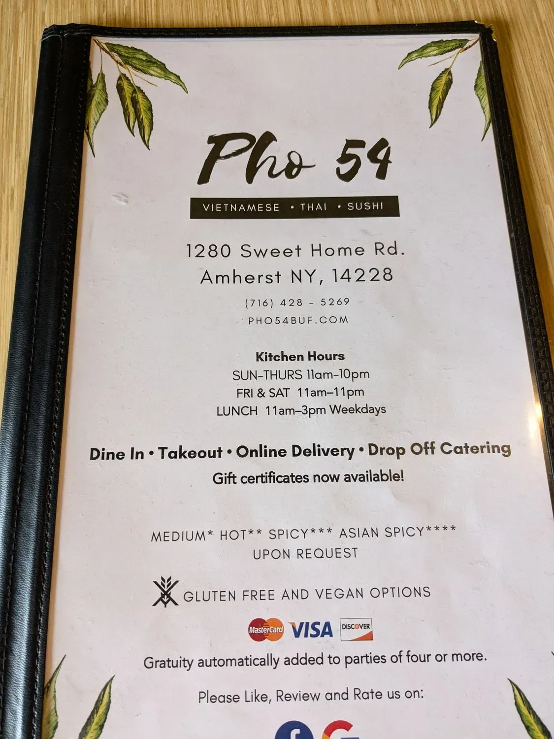 Menu 6