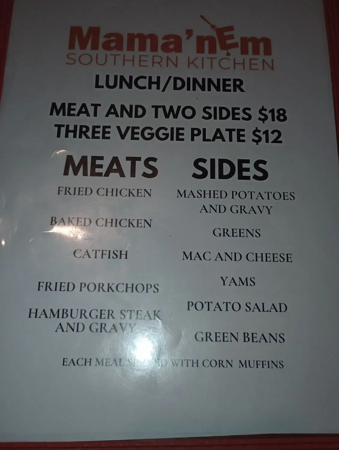 Menu 3