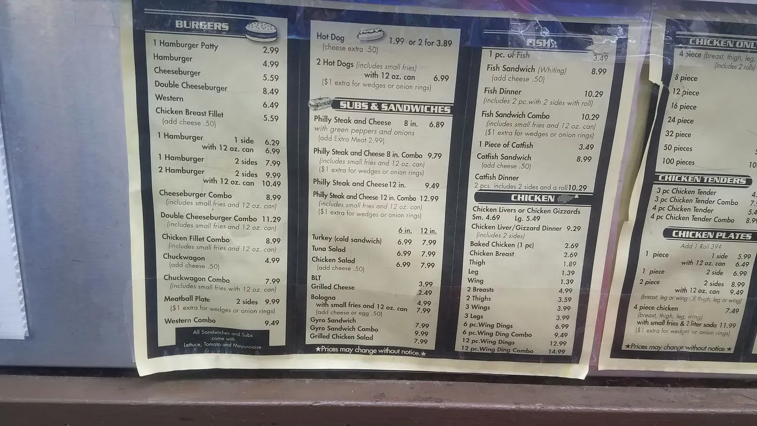 Menu 6