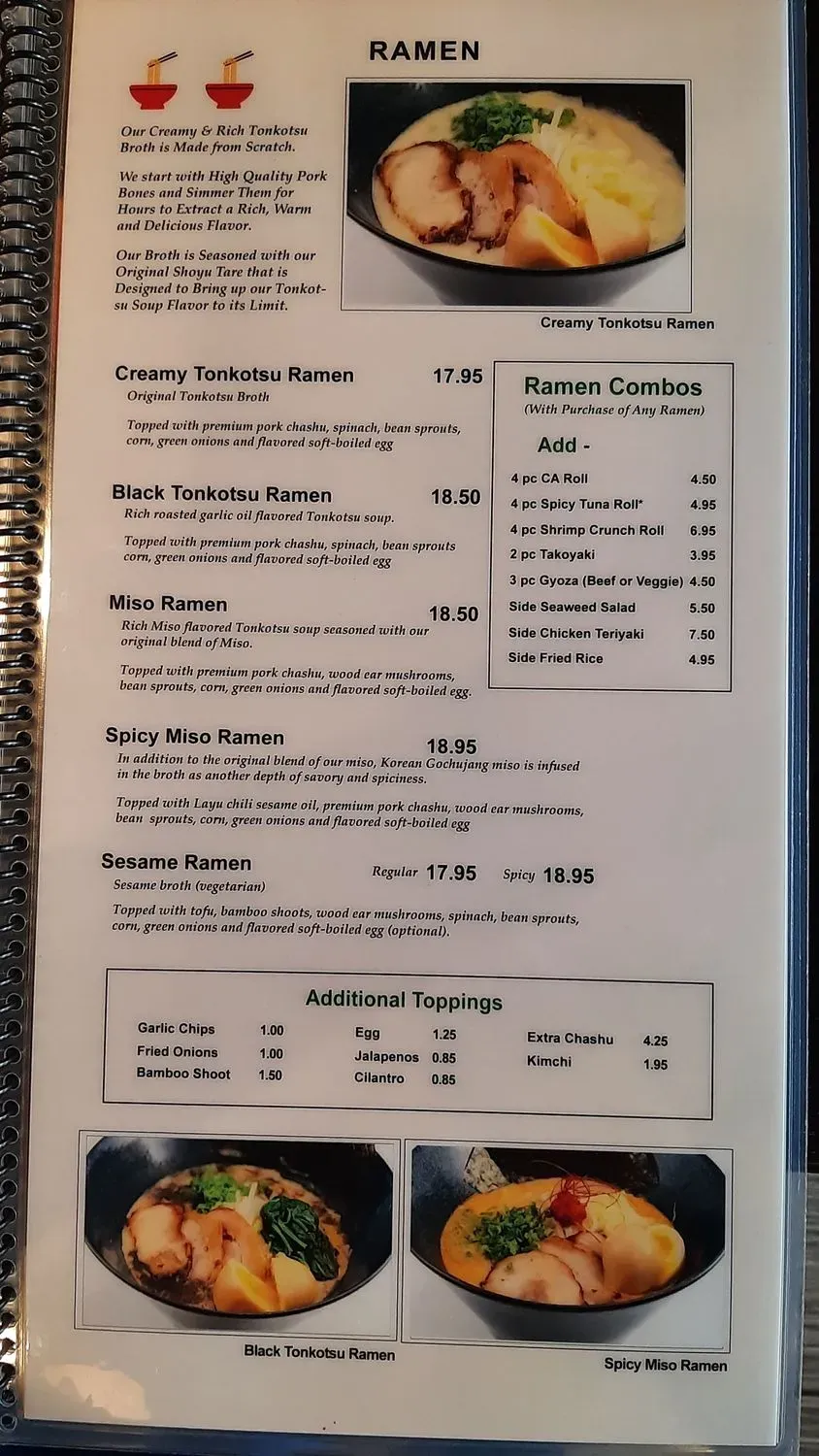 Menu 6