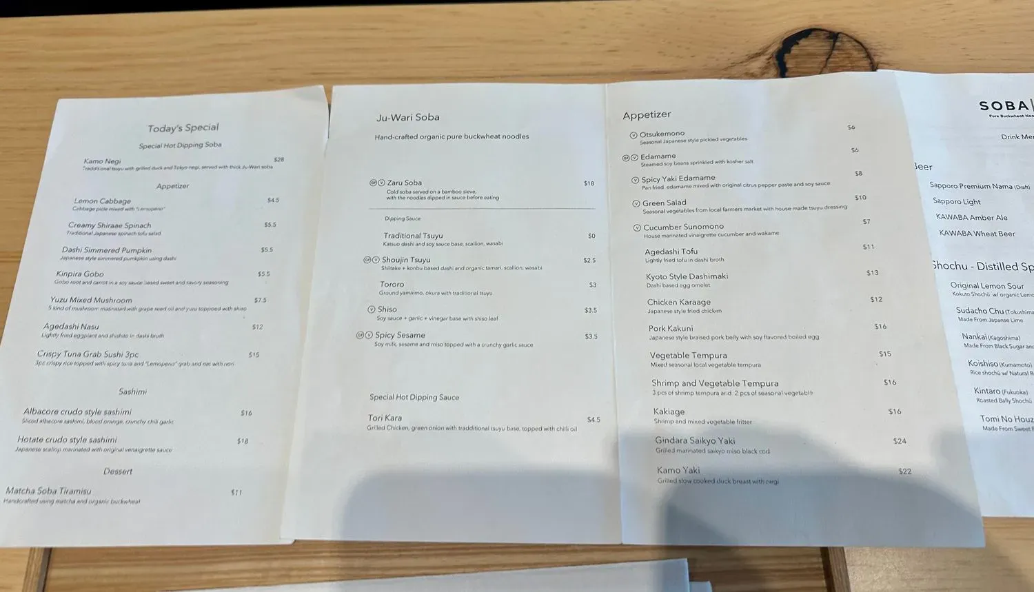 Menu 4