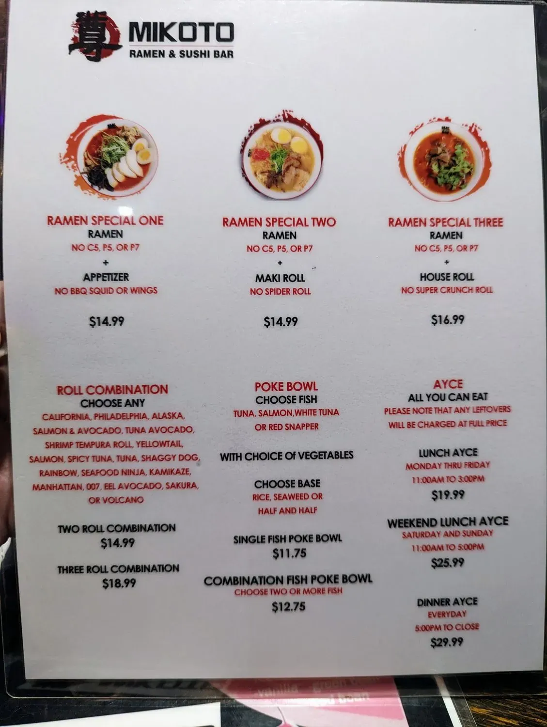 Menu 3