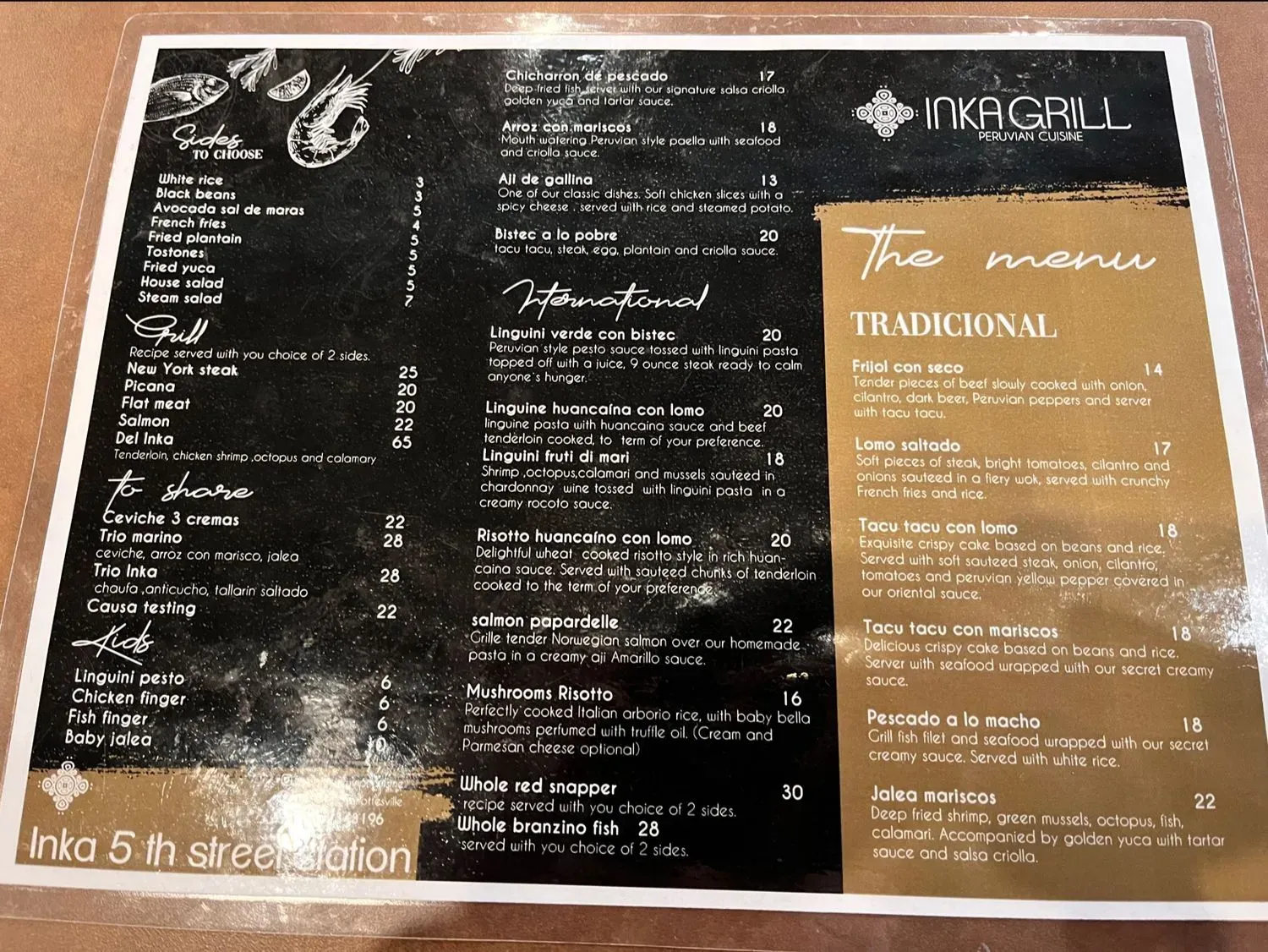 Menu 6