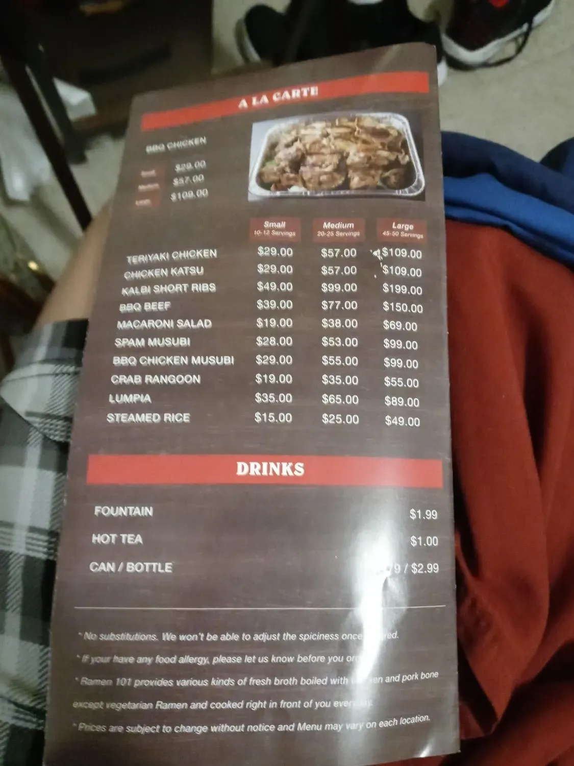 Menu 6