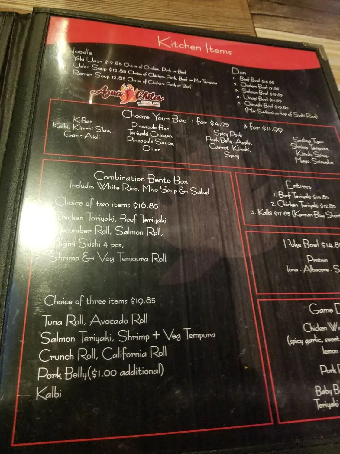 Menu 6