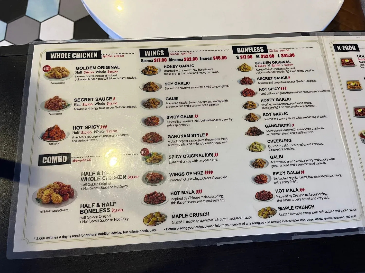 Menu 3