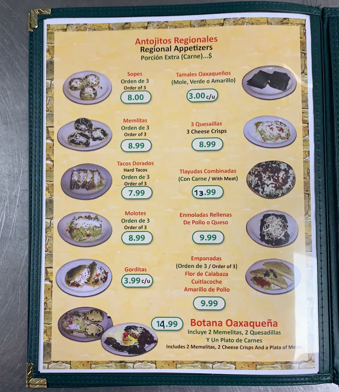 Menu 4