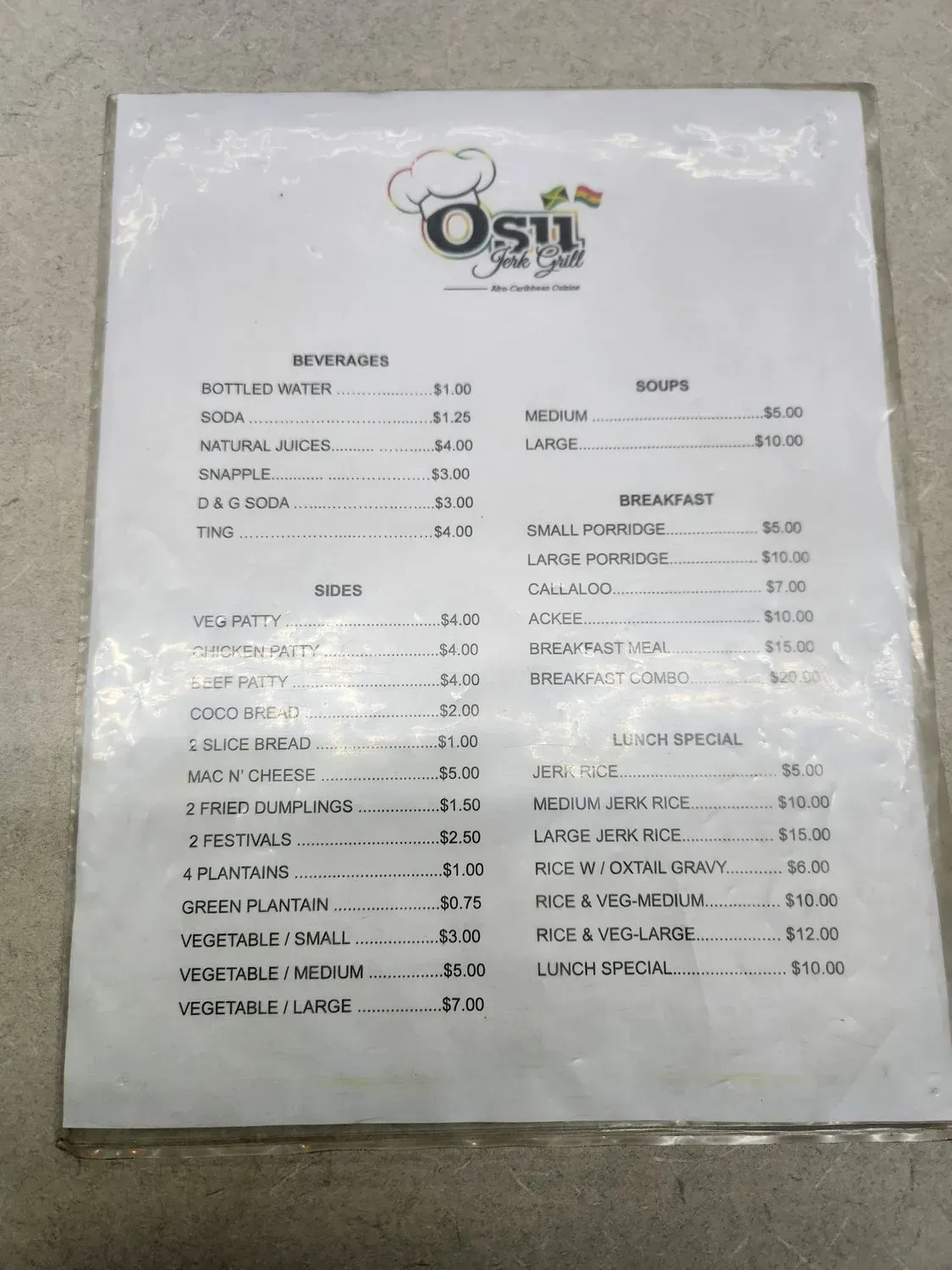 Menu 4