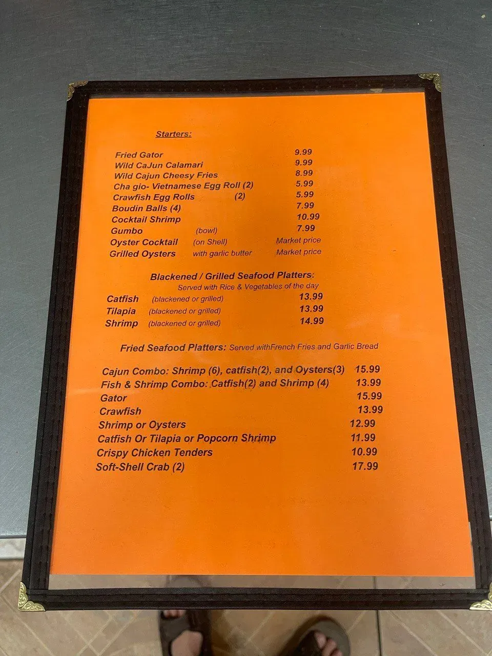 Menu 6