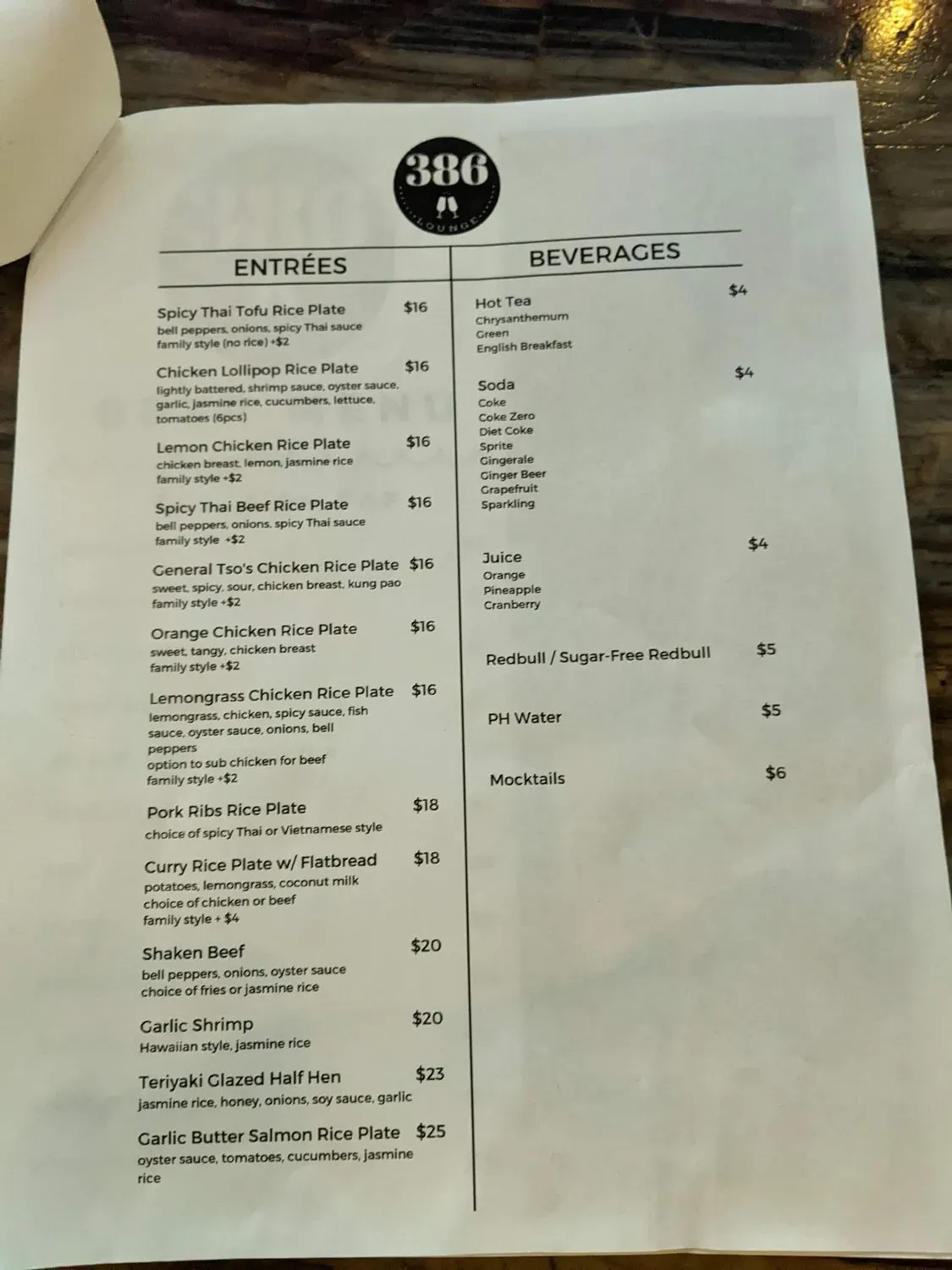 Menu 6