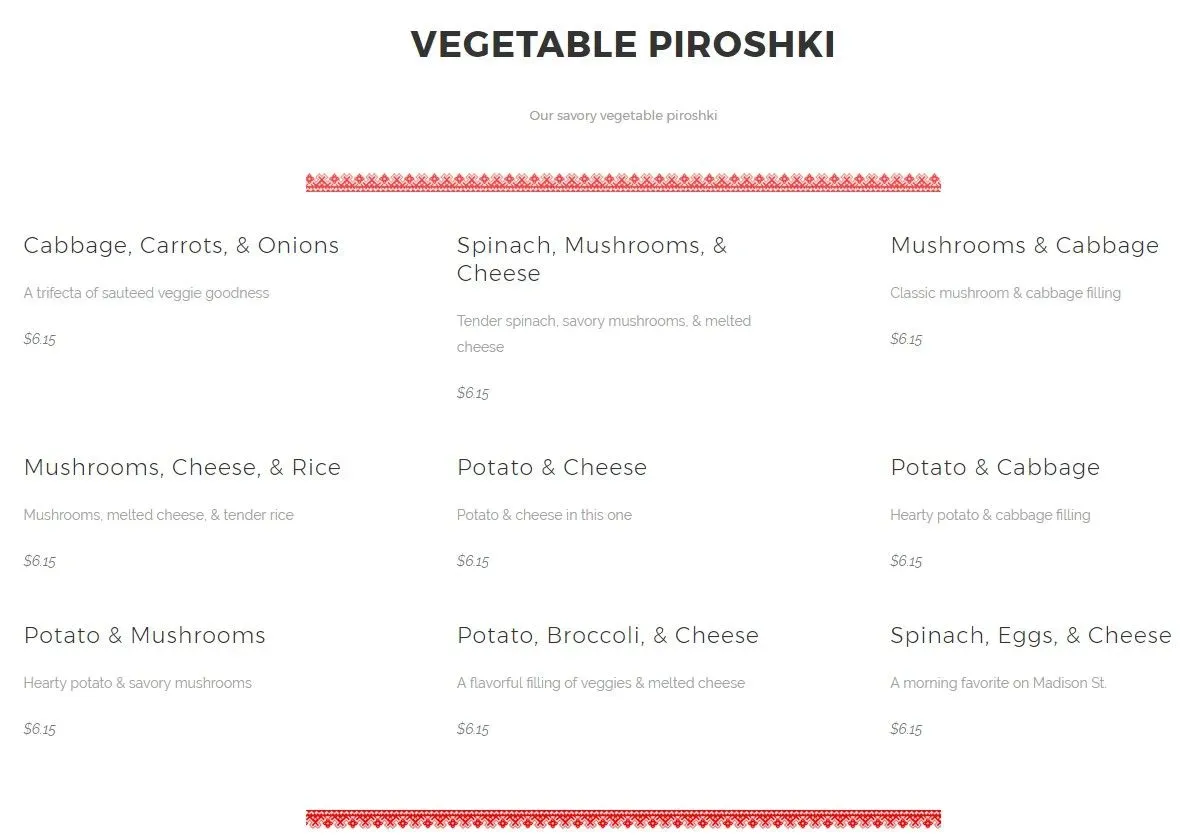 Menu 4