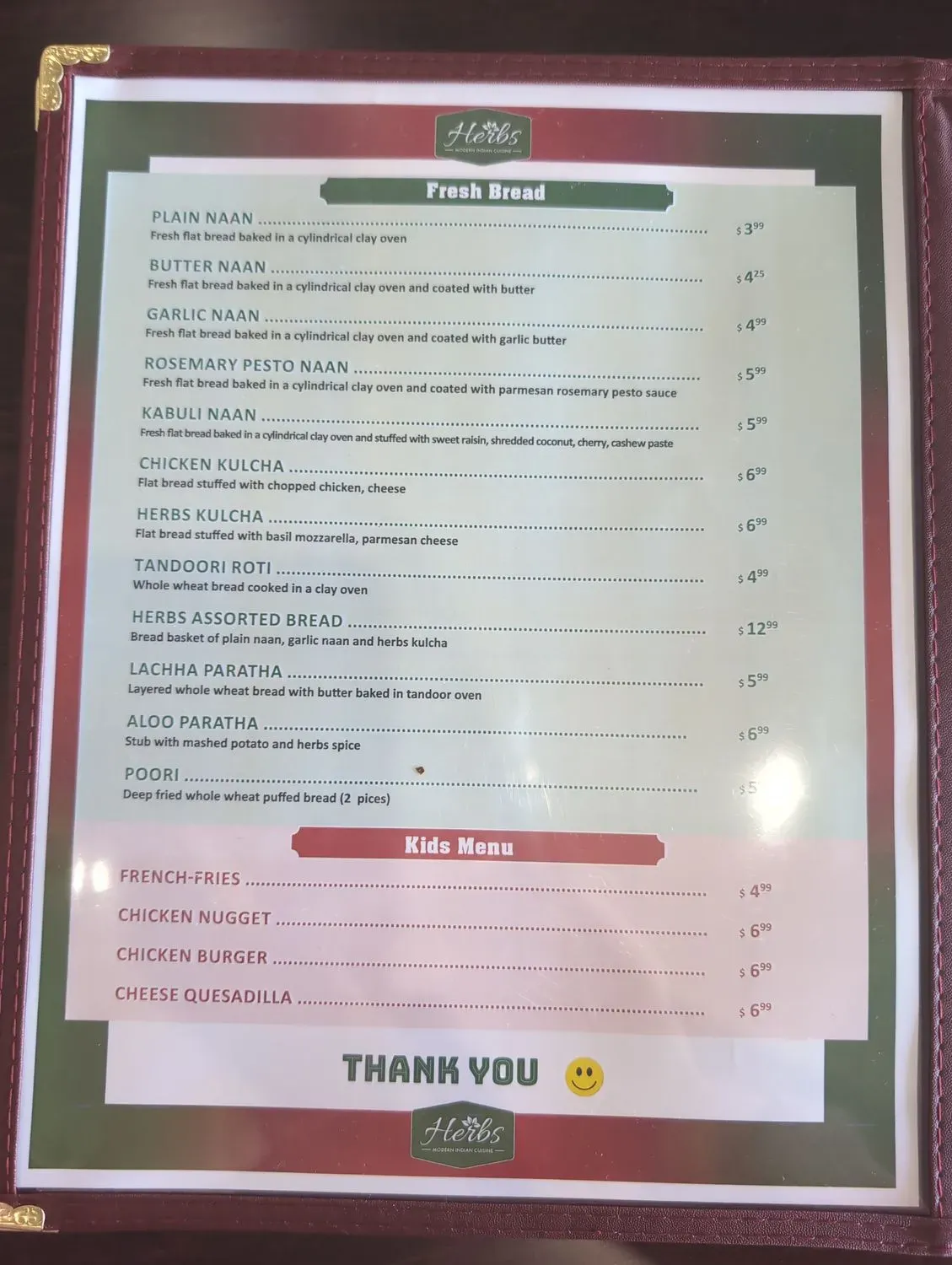 Menu 3