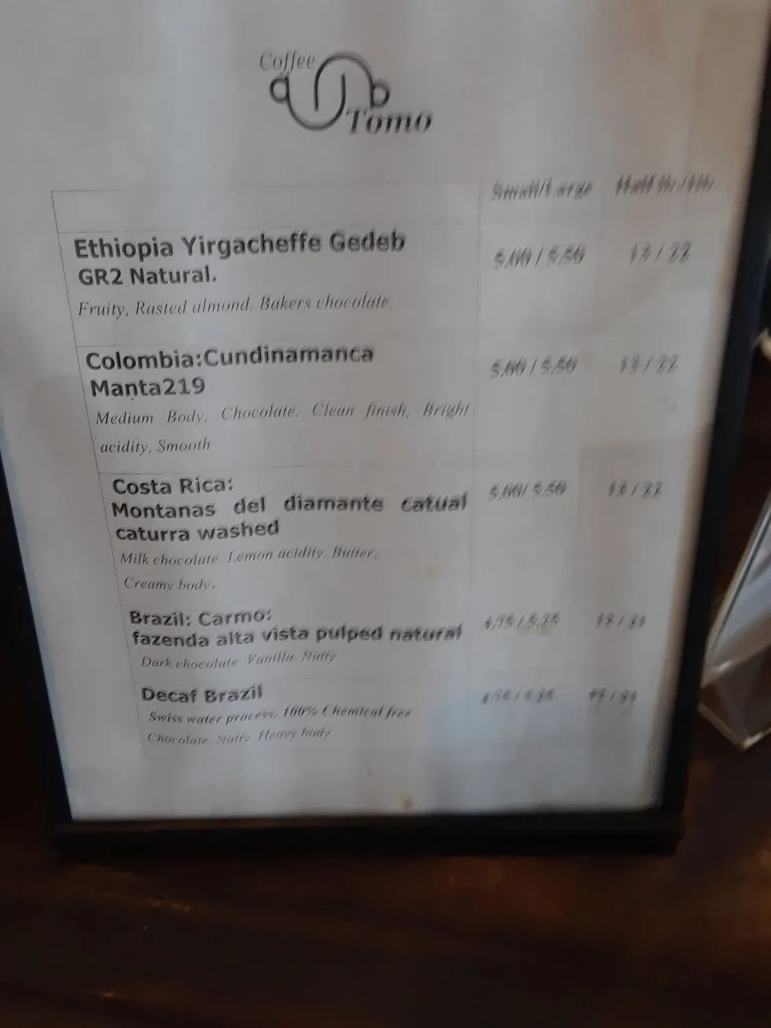 Menu 6