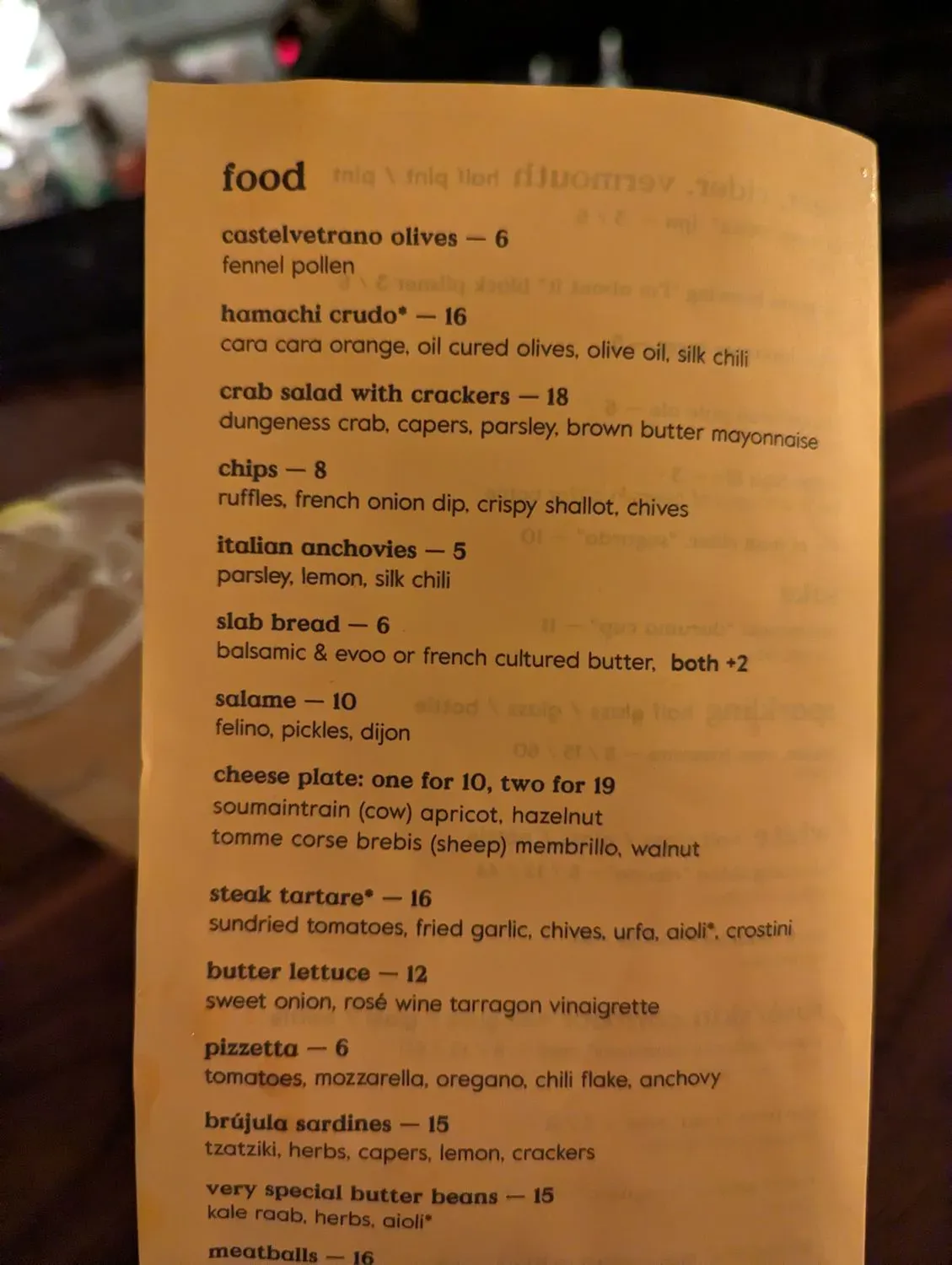 Menu 6