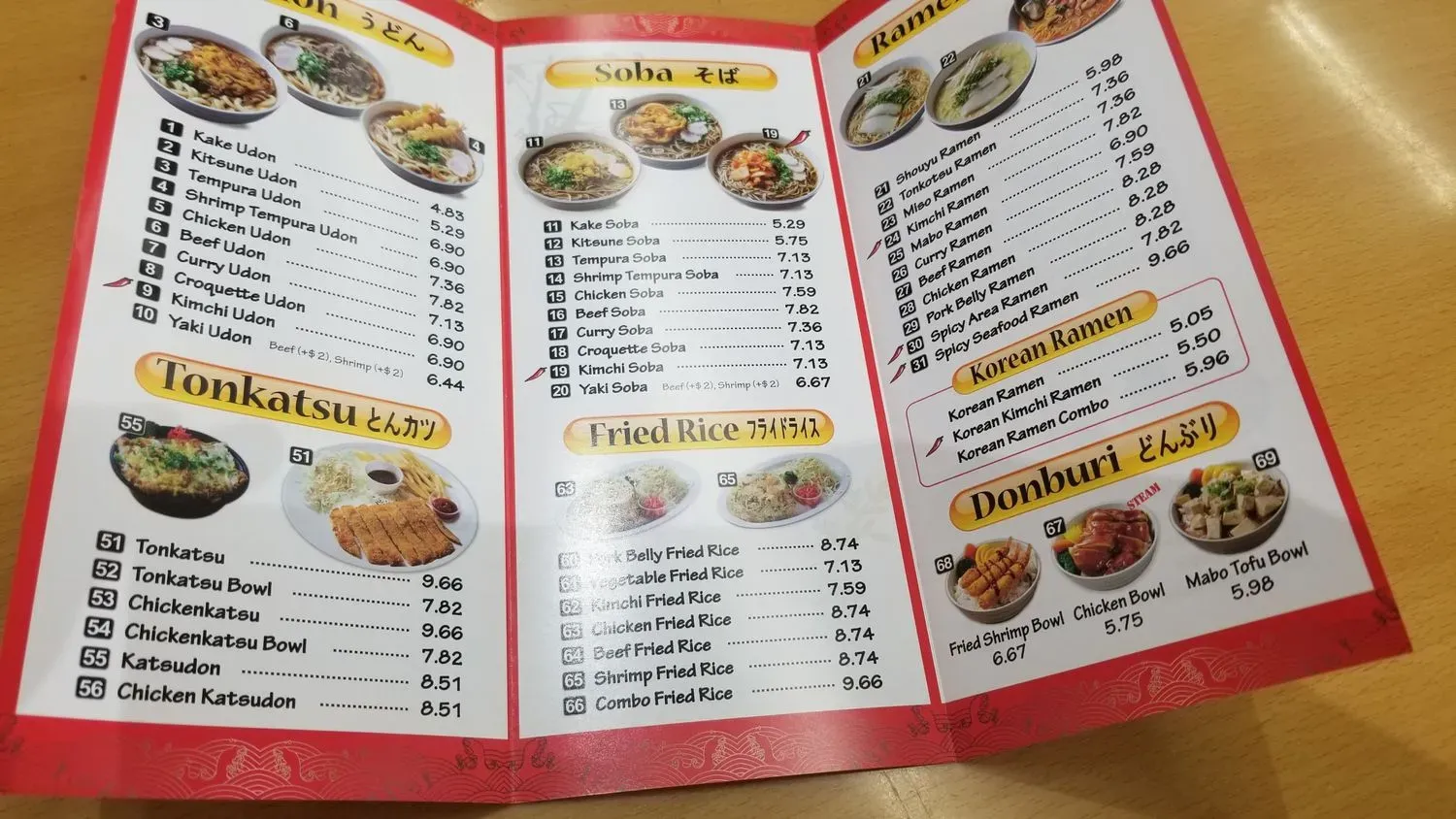 Menu 6