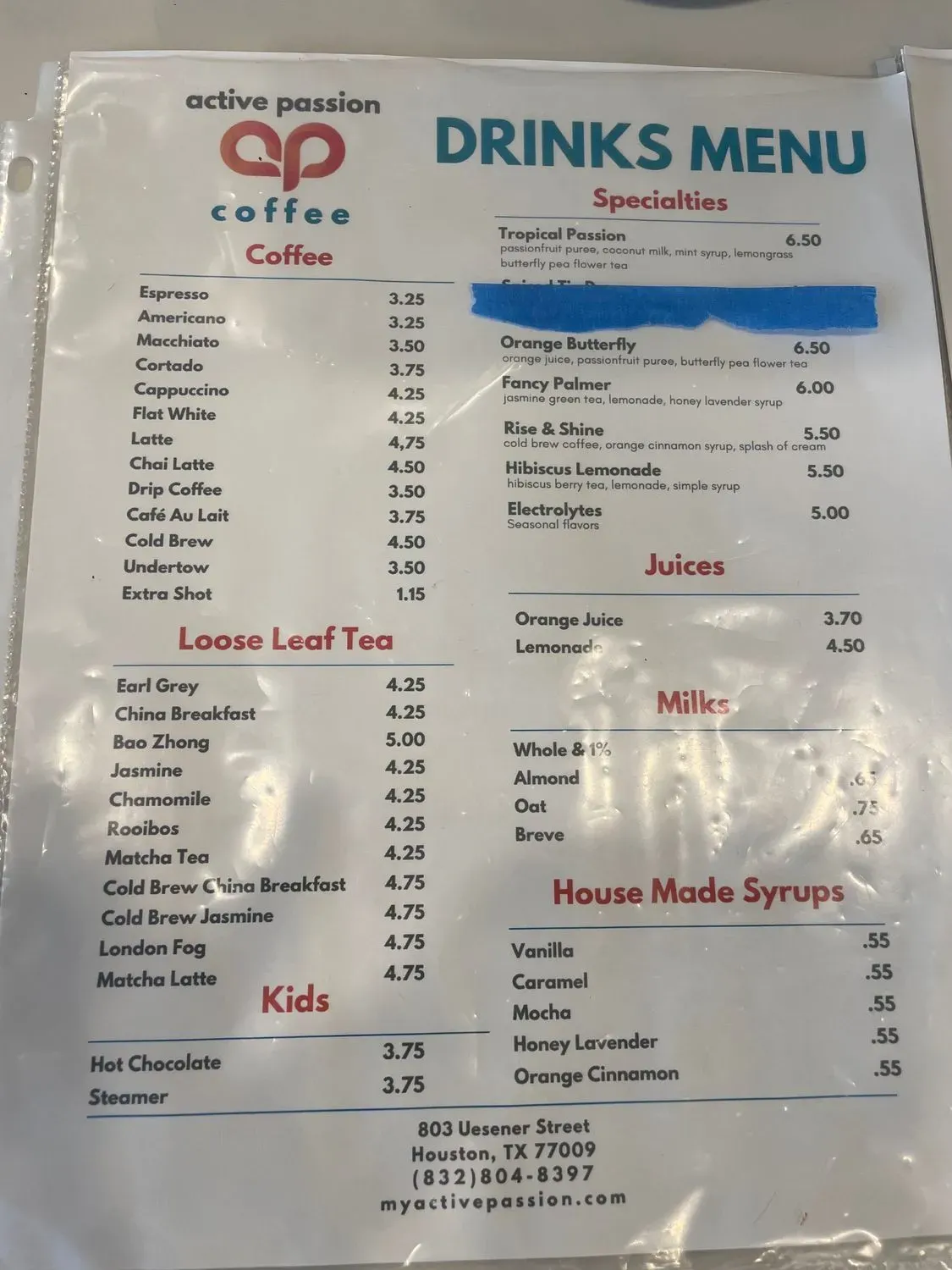 Menu 4