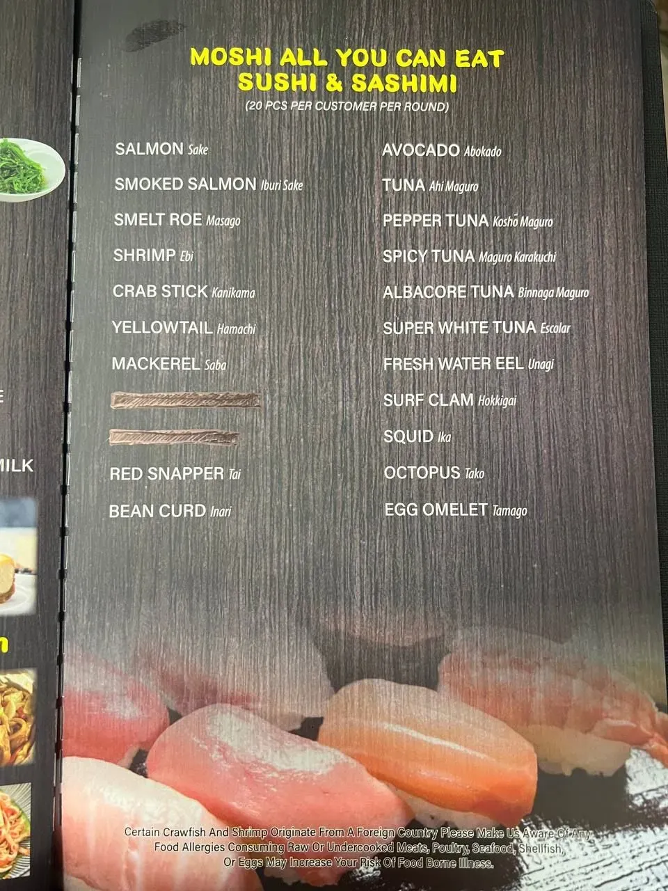 Menu 6