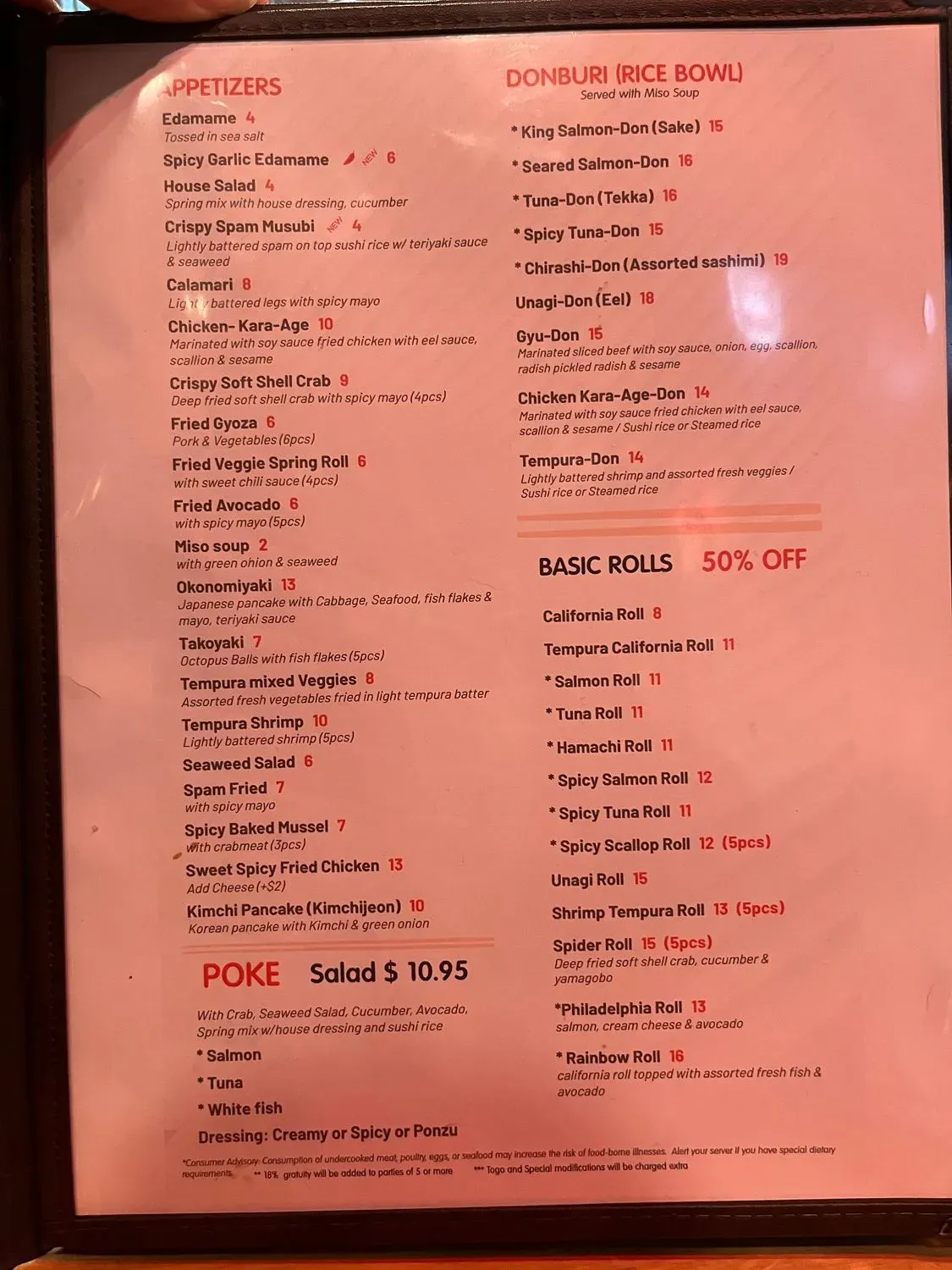 Menu 3