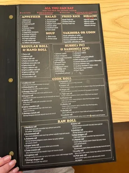 Menu 6