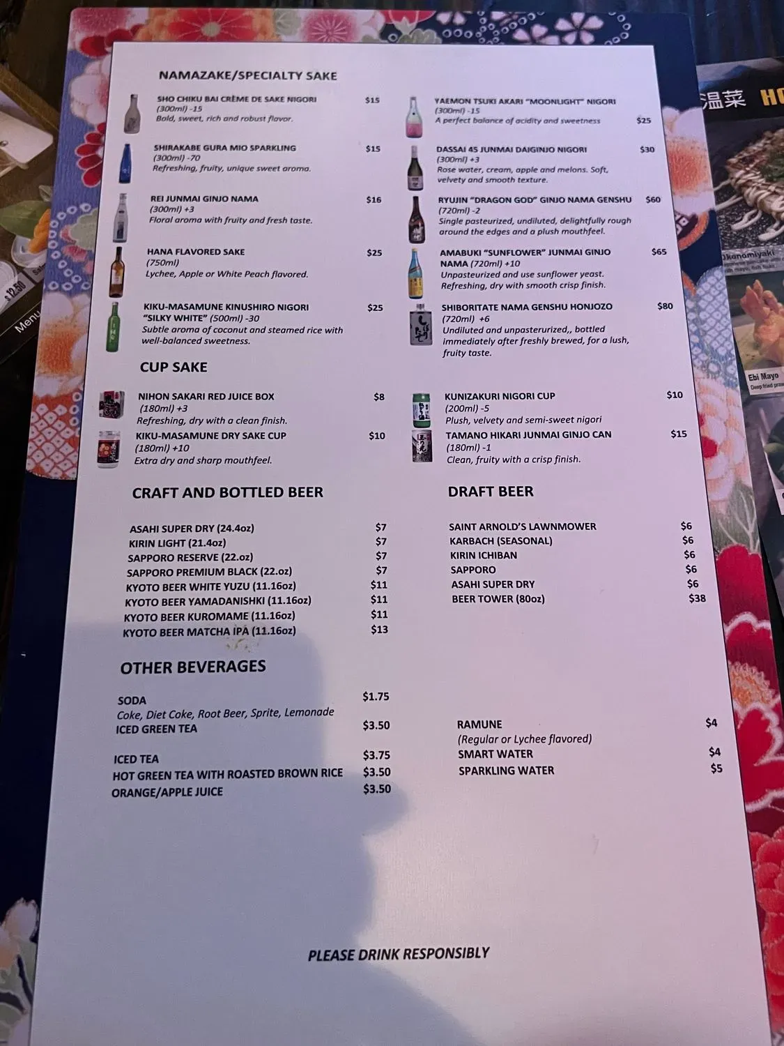 Menu 4