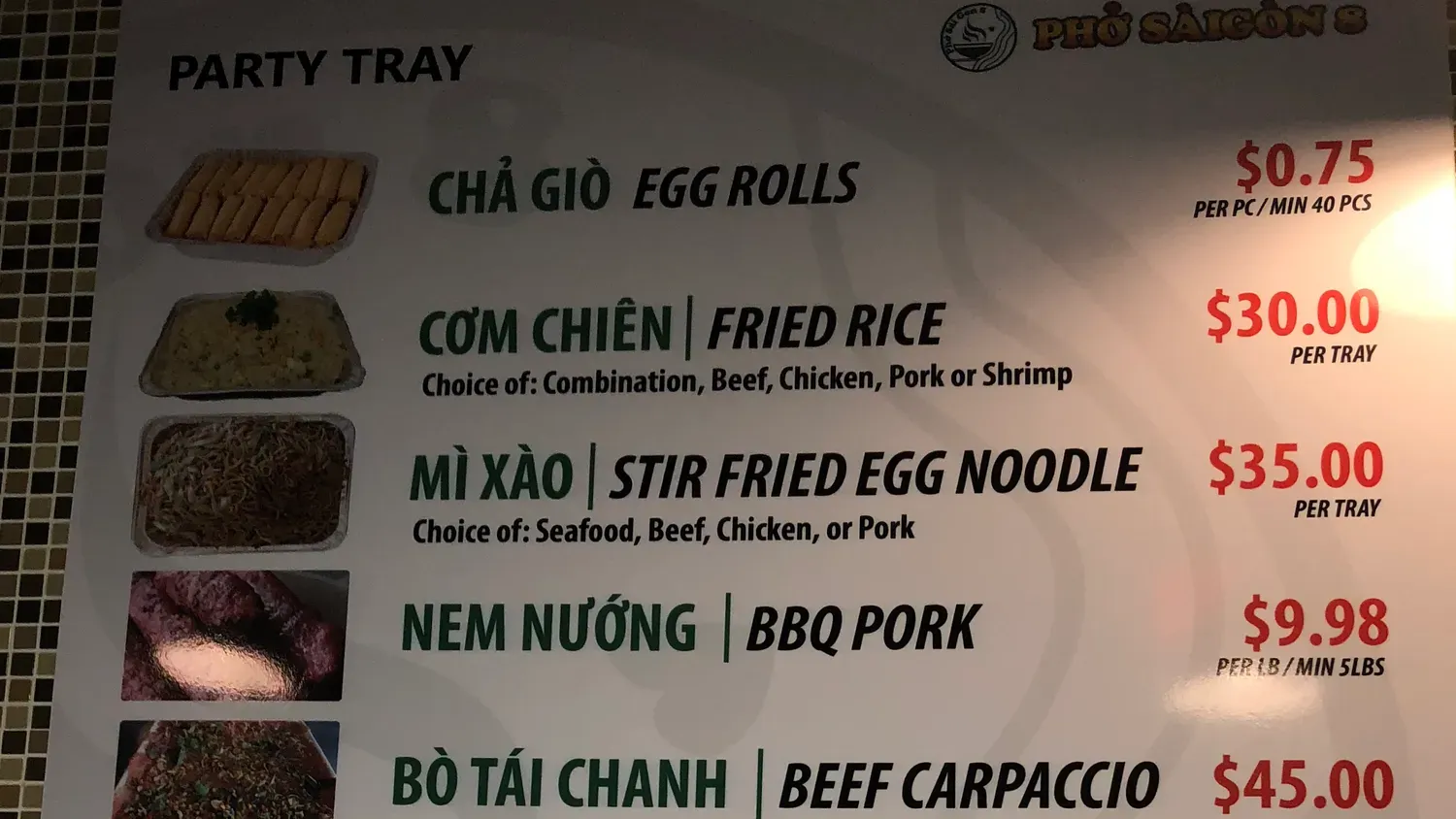 Menu 6