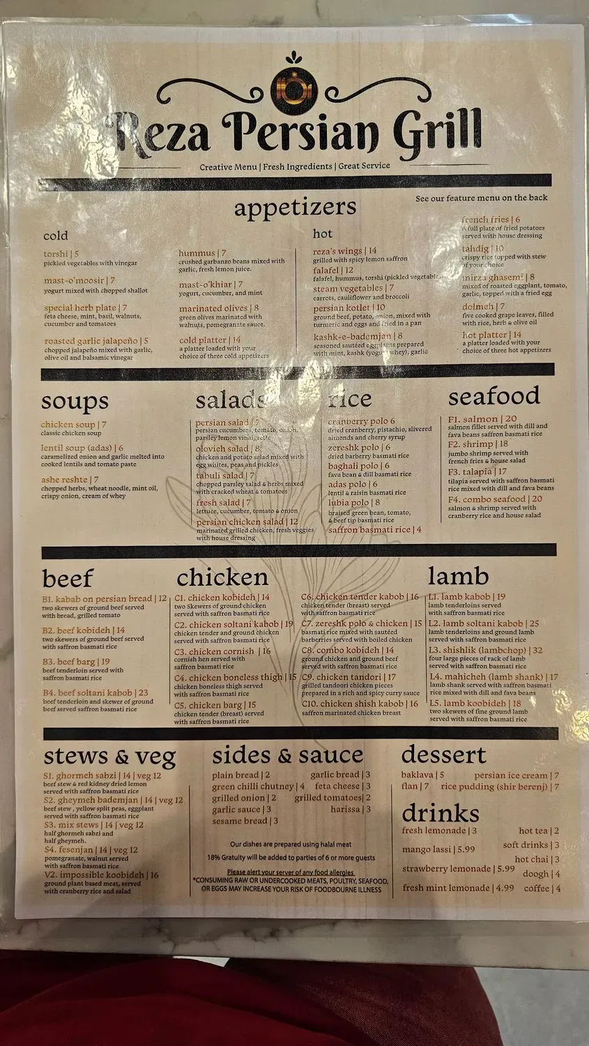 Menu 6