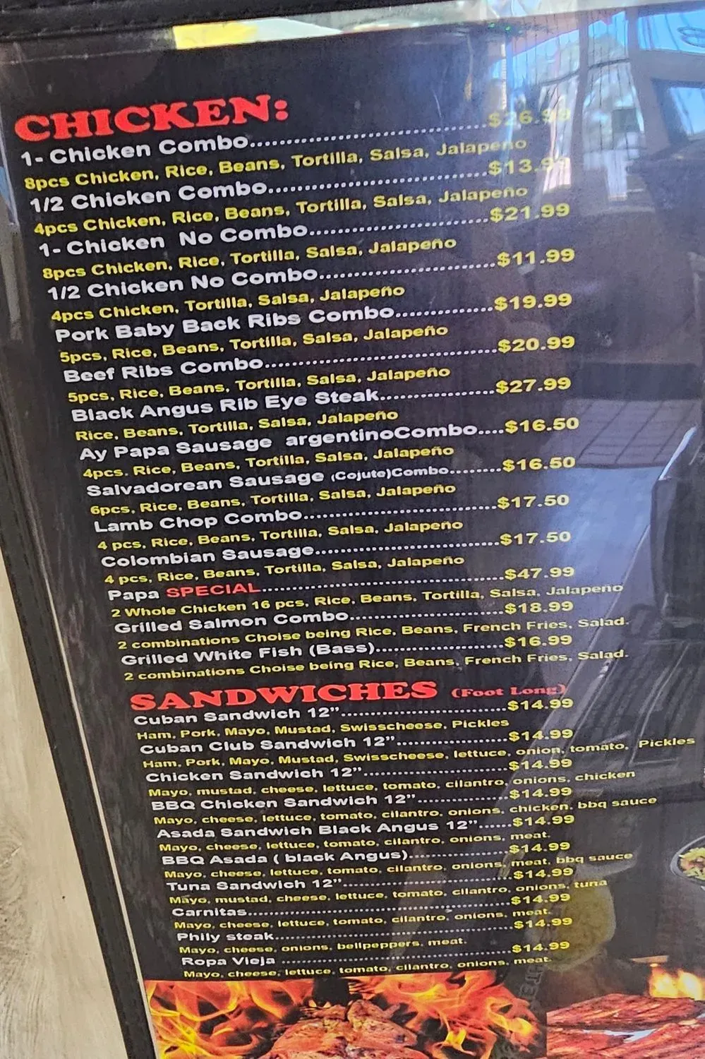 Menu 3