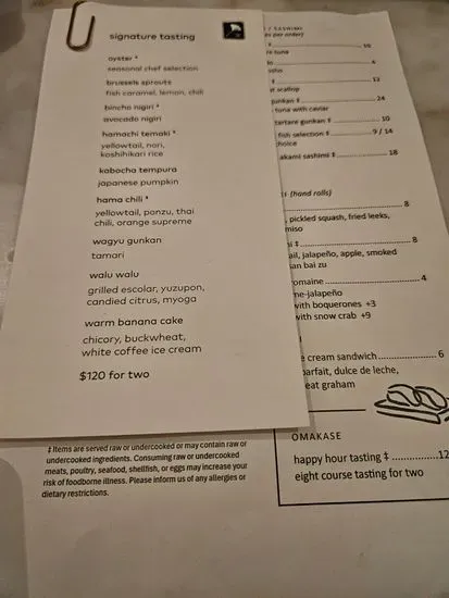 Menu 6