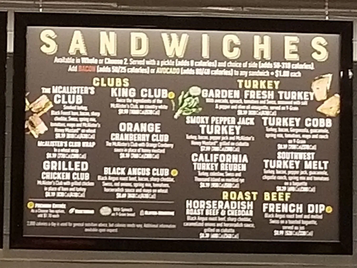 Menu 4