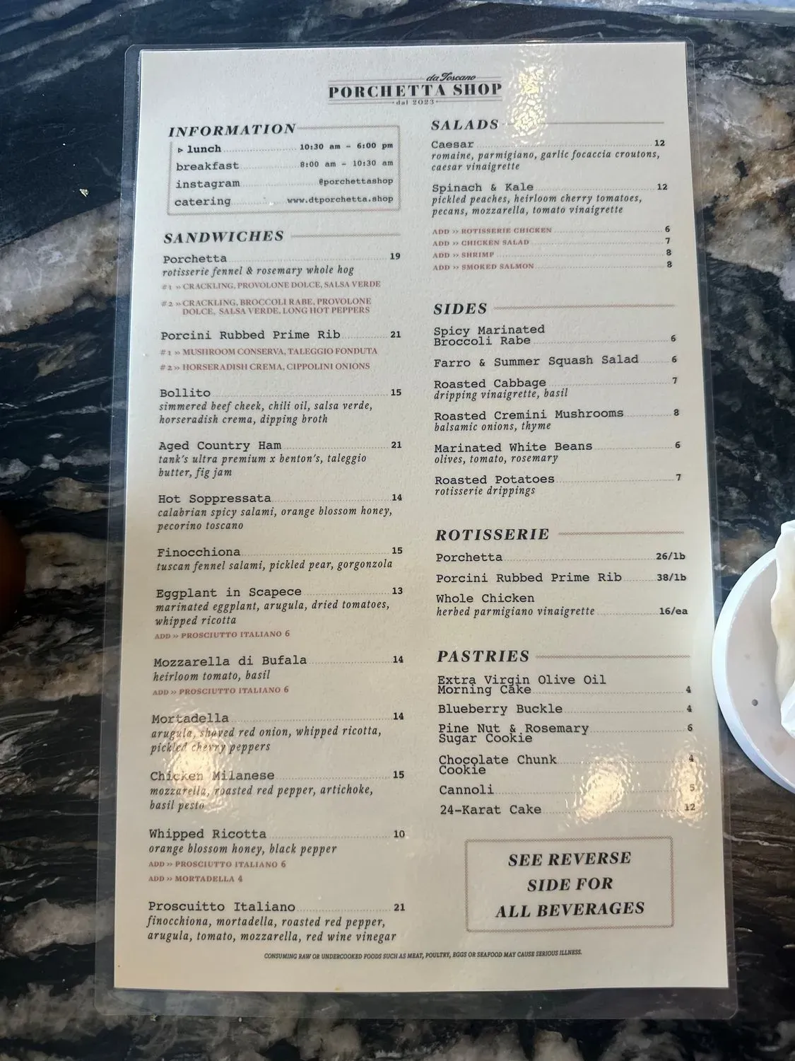 Menu 4