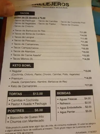 Menu 3