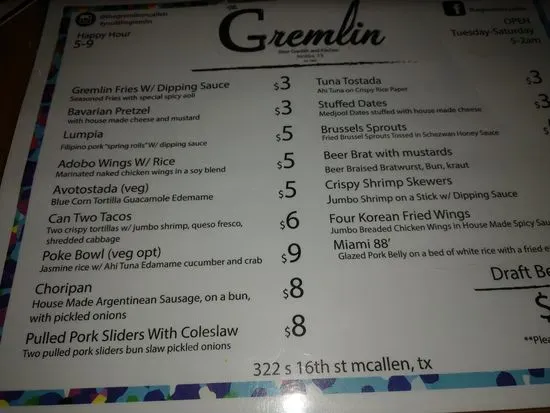 Menu 6