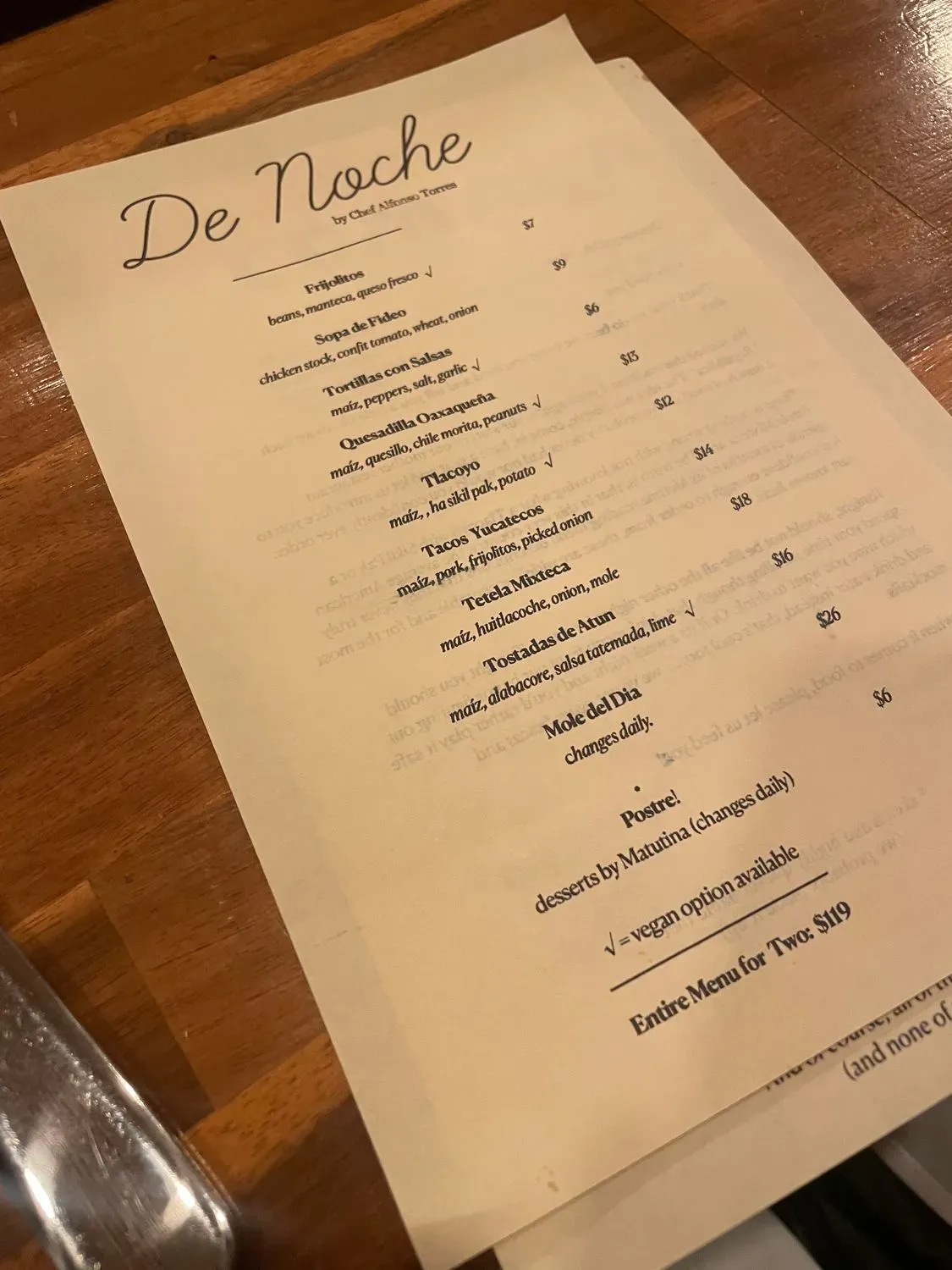 Menu 6