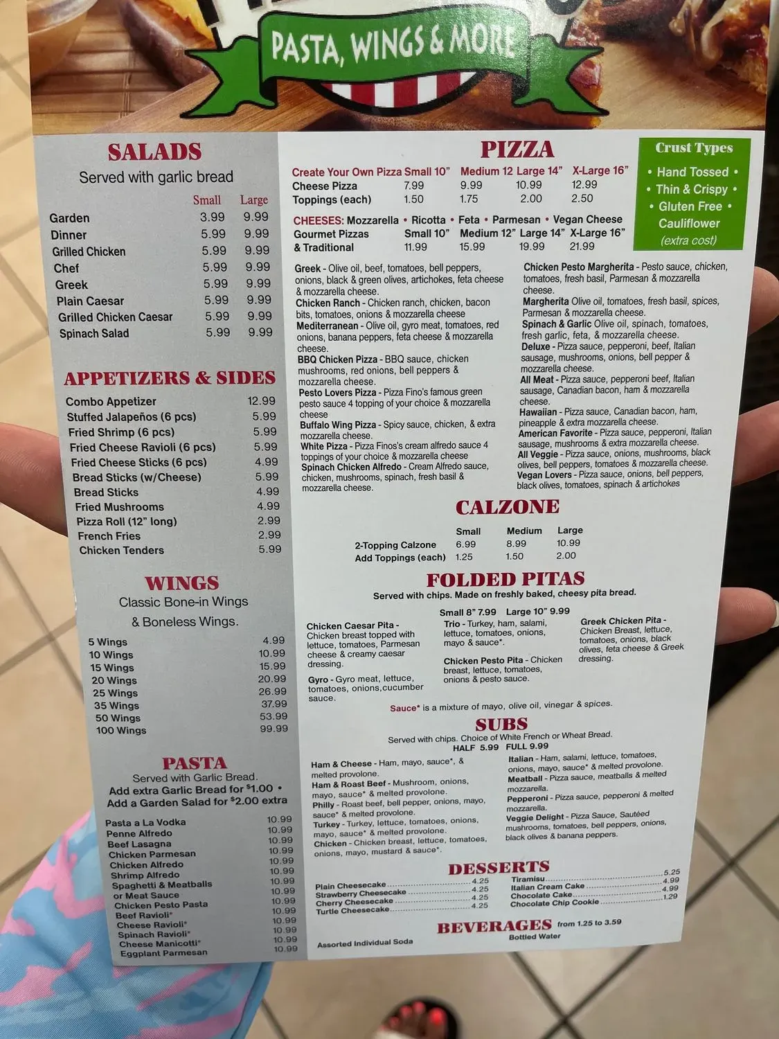 Menu 6