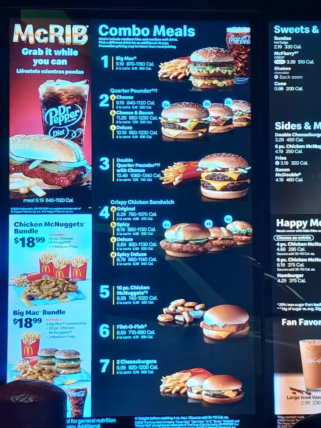 Menu 4