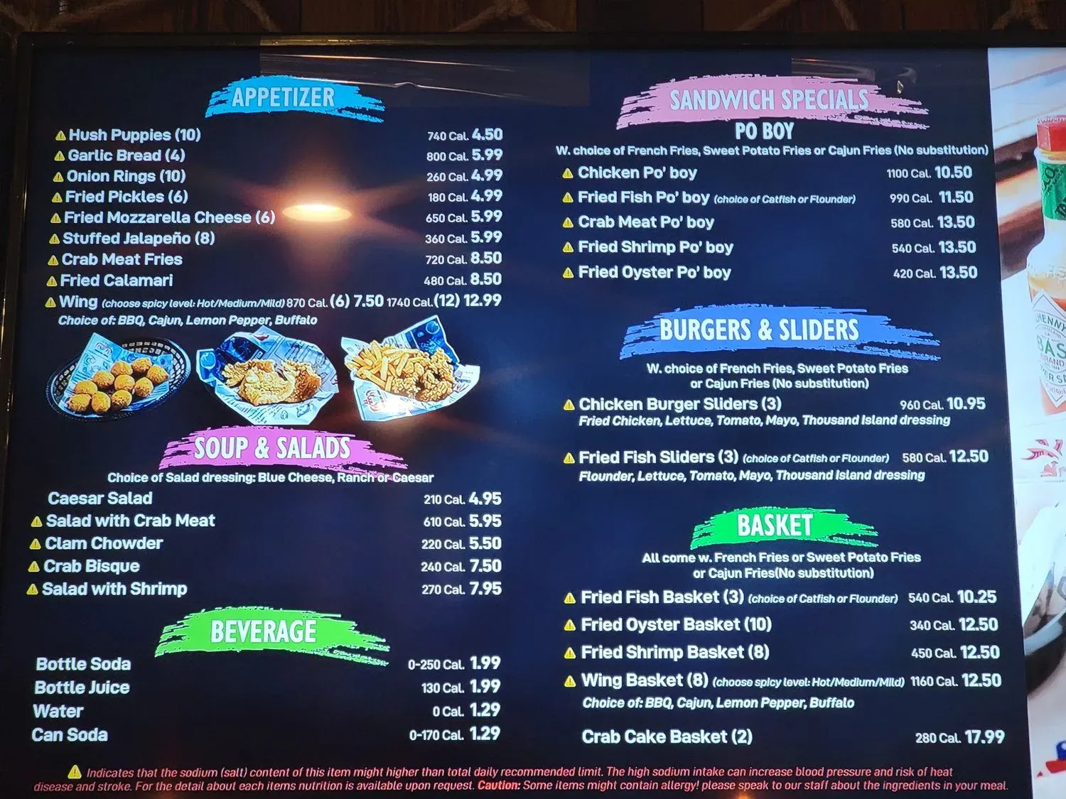 Menu 4