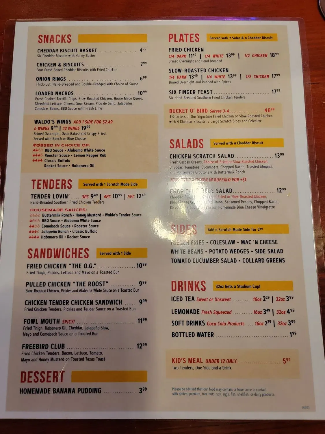 Menu 3