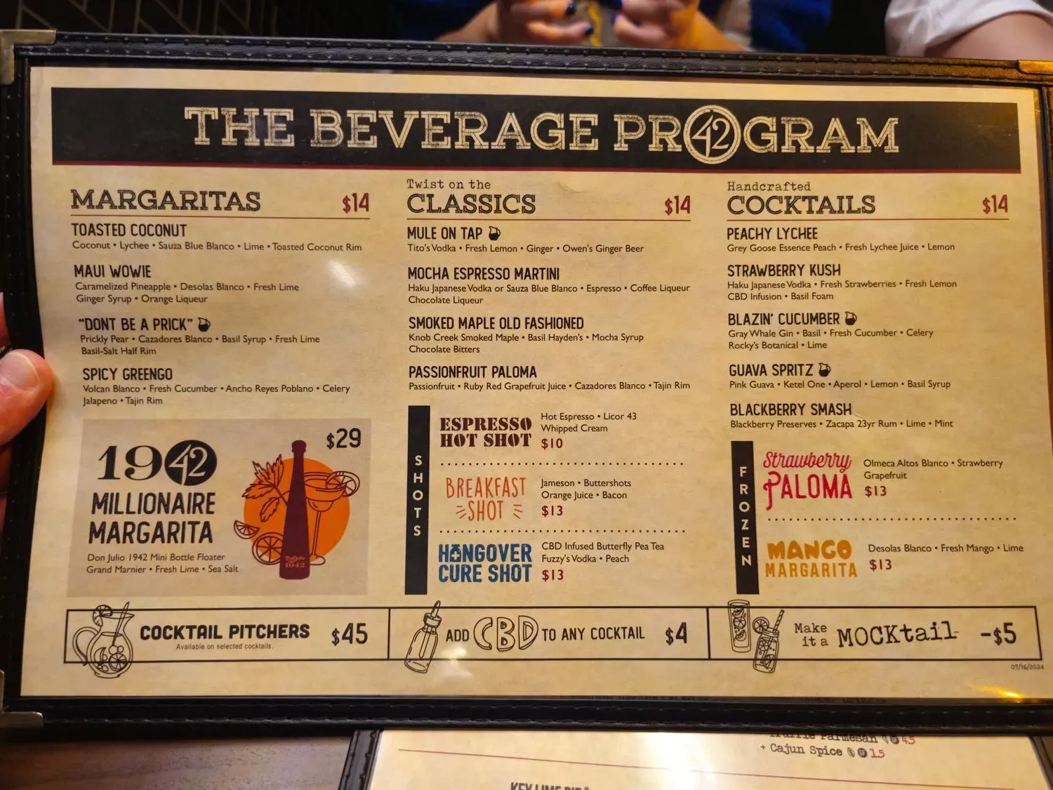 Menu 4