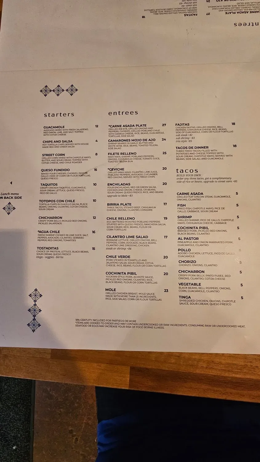 Menu 3