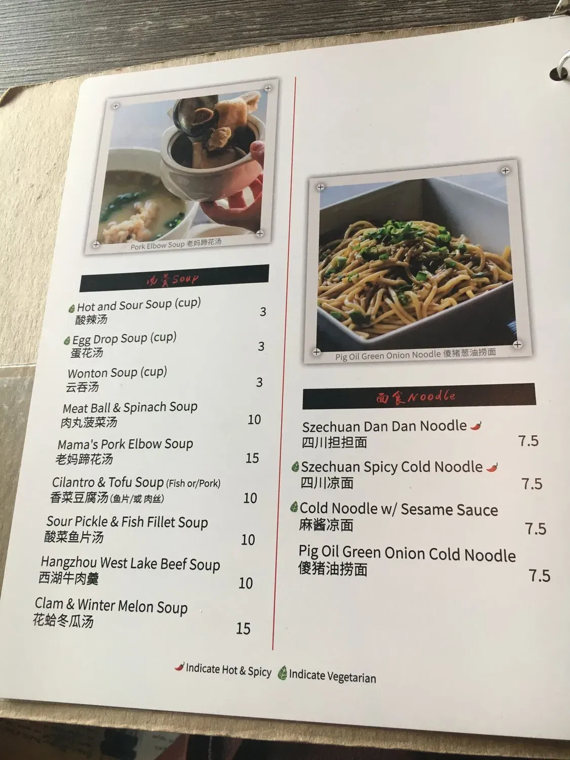 Menu 6