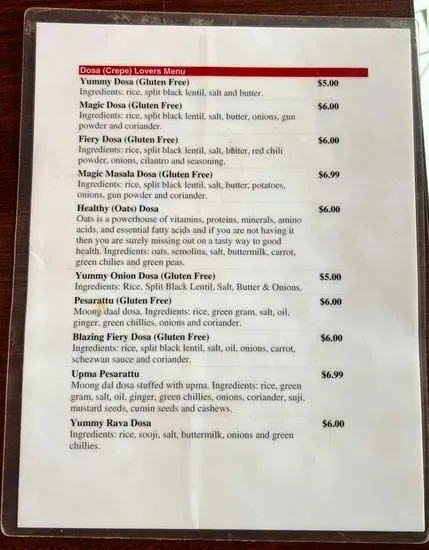 Menu 6