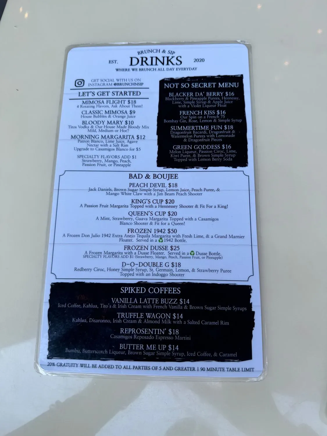 Menu 6