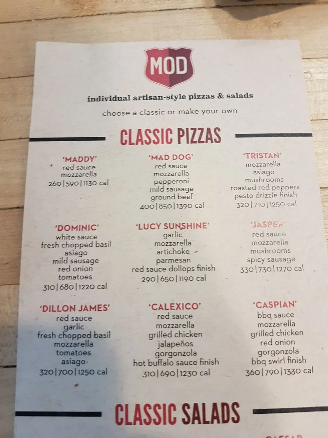 Menu 4