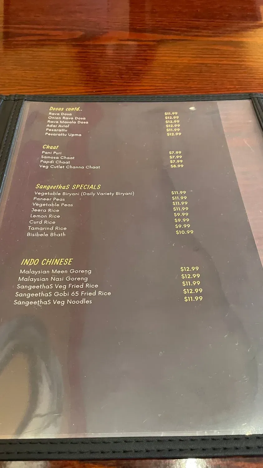 Menu 6