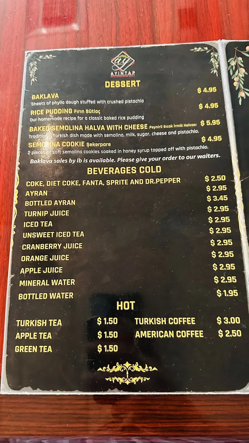 Menu 4