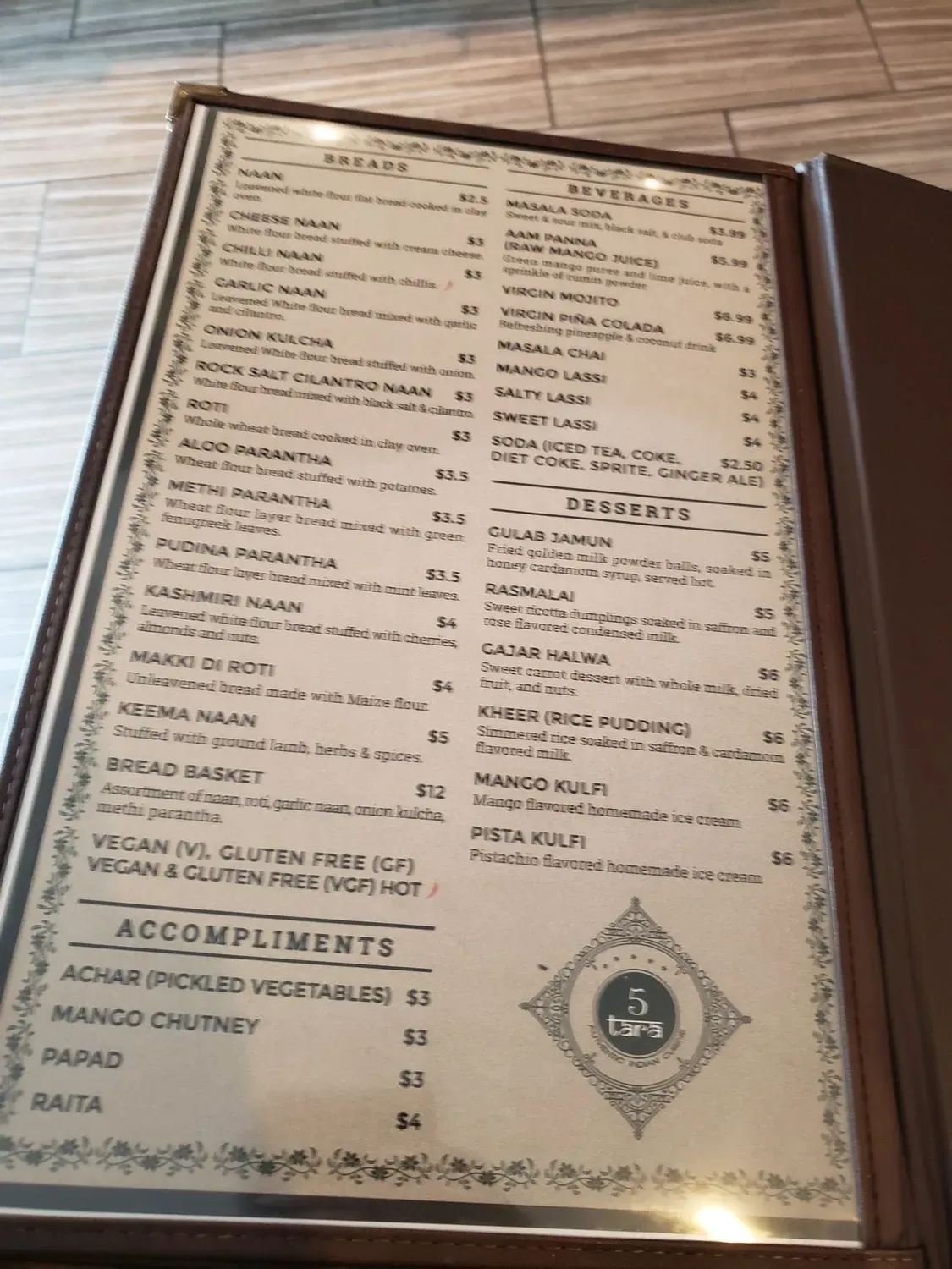 Menu 4