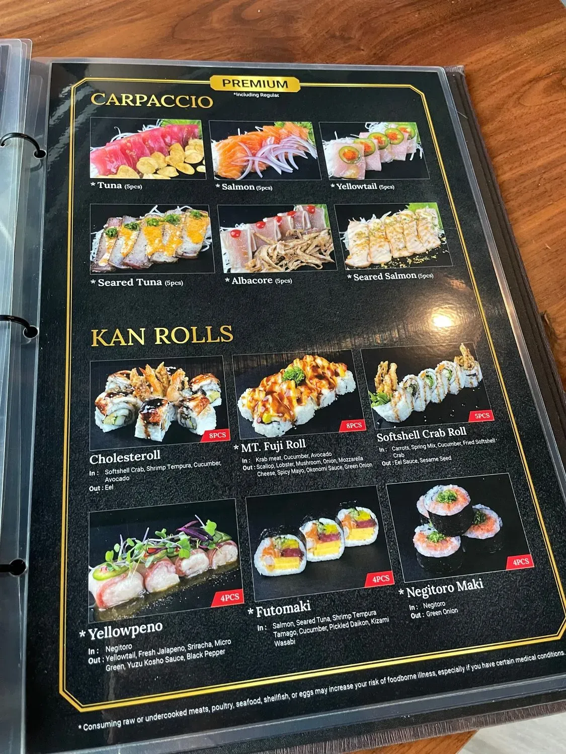 Menu 4