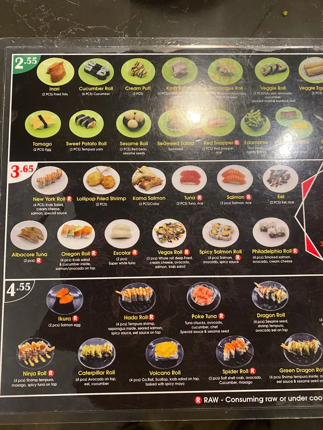 Menu 6