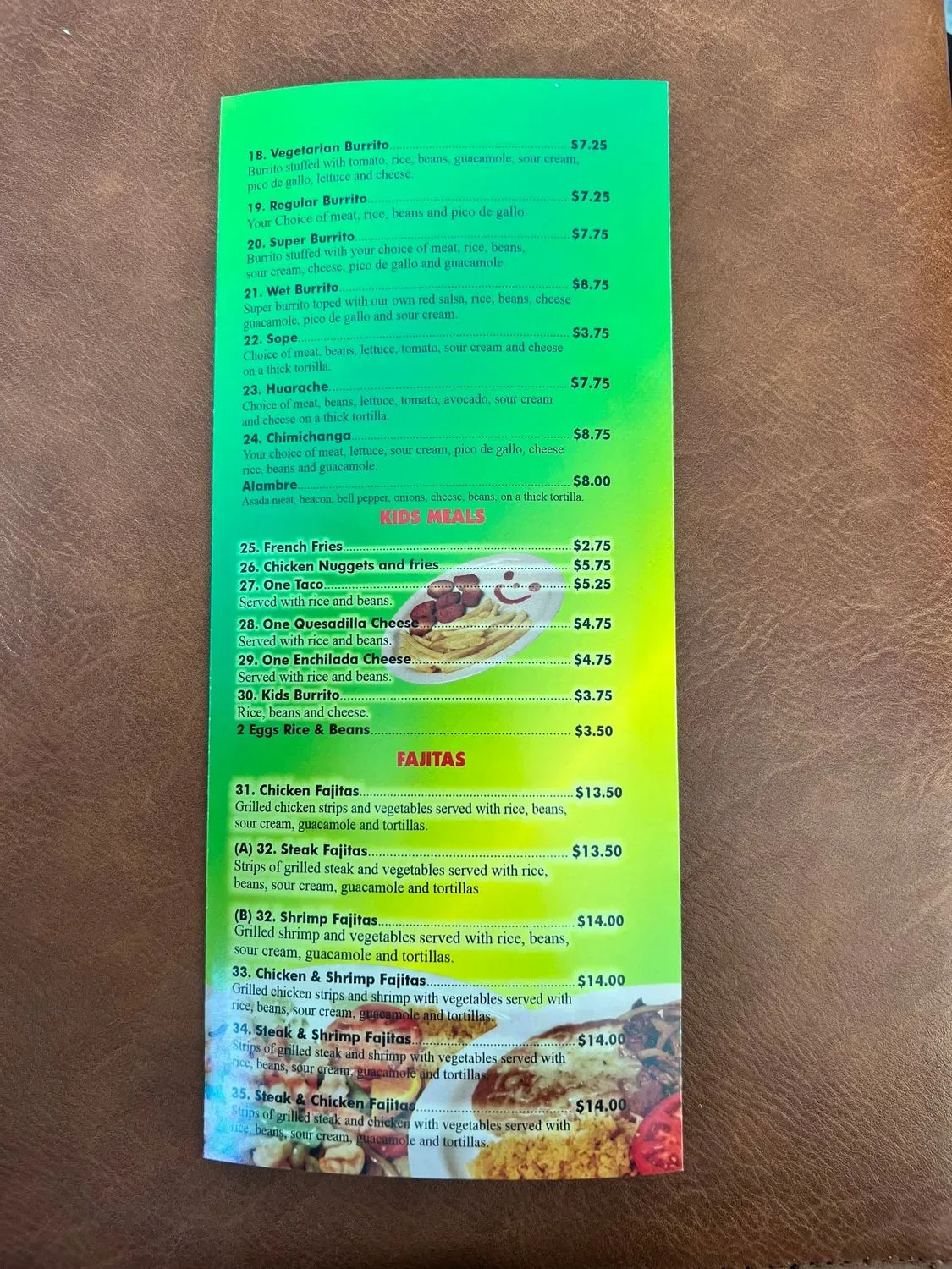 Menu 3