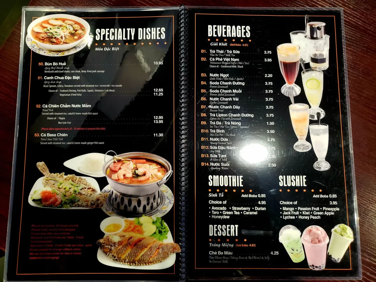 Menu 6